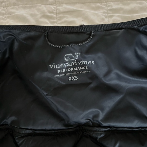 Vineyard Vines primaloft quilted women’s jacket black size XXS button - Picture 11 of 13